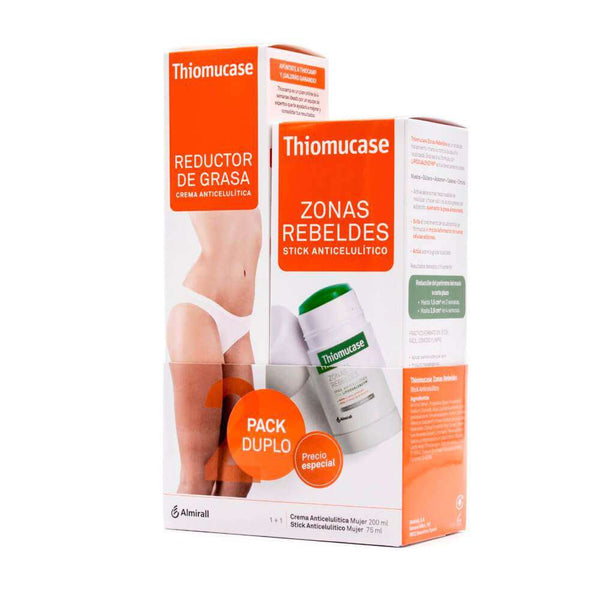 Thiomucase Kit Duplo Stick + Crema 75 ml + 200 ml