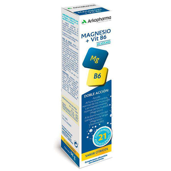 Arkovital Magnesio 375mg+b6 21 Comprimidos Eferv