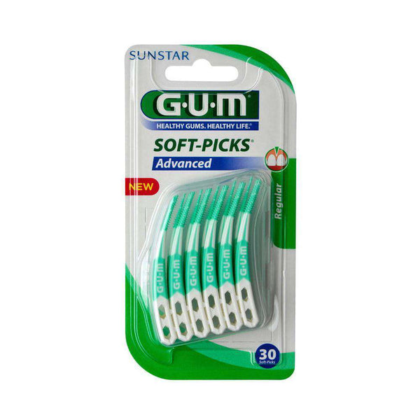 Gum Soft-Picks Cepillos Interdentales Advanced Regular 30 Unidades