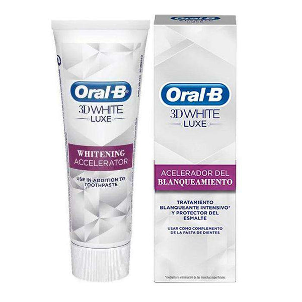Oral-B 3Dwhite Luxe Acelerador Blanqueamiento 75 ml