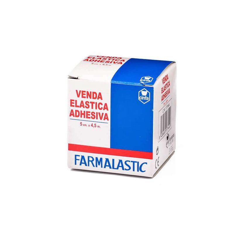 Farmalastic Venda Elastica Adhesiva 4,5 Cm X 5 M