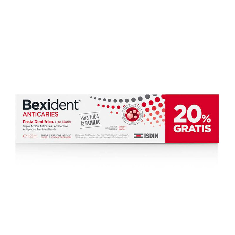 Bexident Anticaries Pasta Dentífrica 125 ml