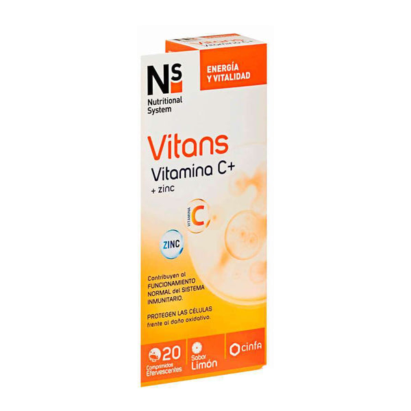 Vitans Vitamina C+ 20 Comprimidos Efervescentes