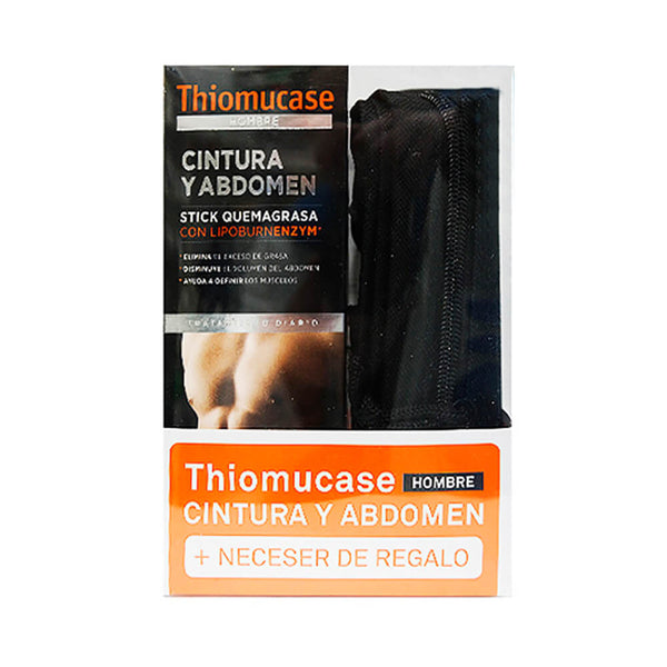 Thiomucase Hombre Cintura-Abdominal Stick 75 ml + Neceser