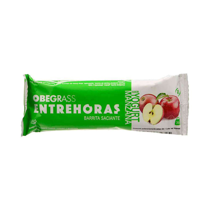 Obegrass Entrehoras Barrita Yogurt Y Manzana 30
