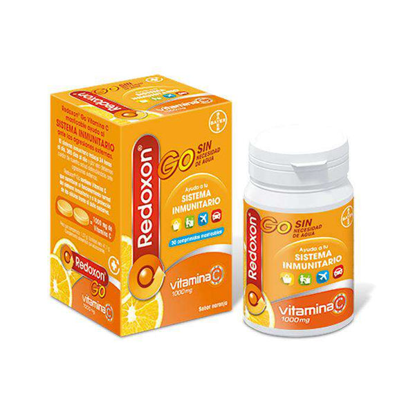 Redoxon Go 1000 Mg 30 Comprimidos Masticables