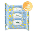 Klorane Bebé Toallitas Limpiadoras Suaves 70 Unidades Triplo (1)