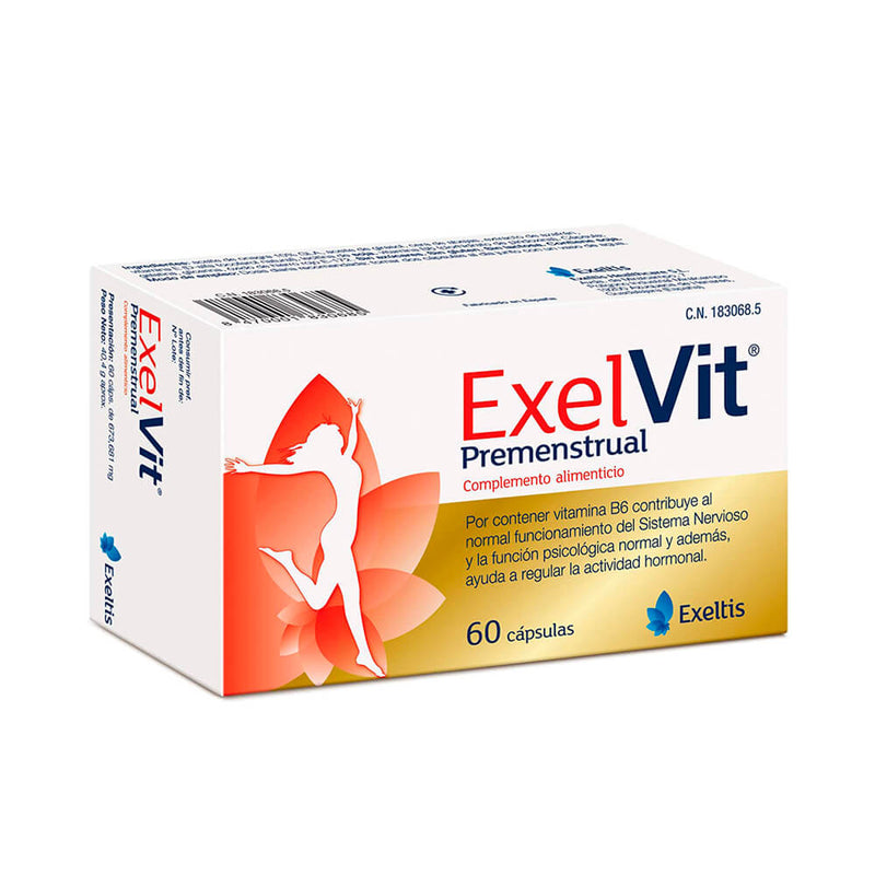 Exelvit Premenstrual 60 Cápsulas