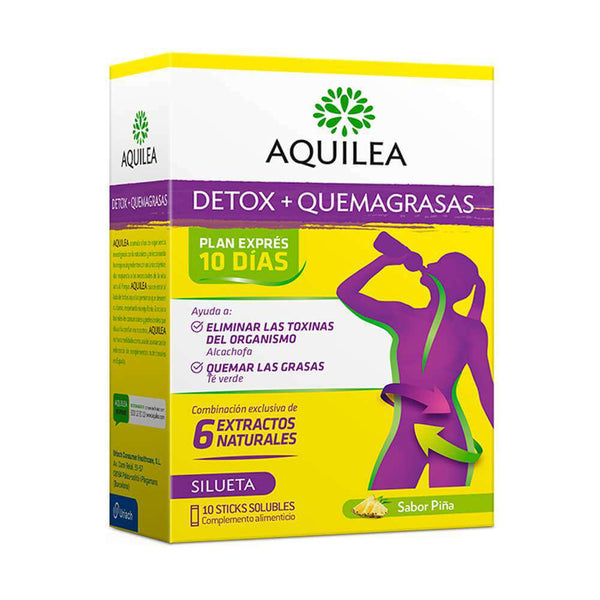 Aquilea Detox + Quemagrasas 10 Sticks