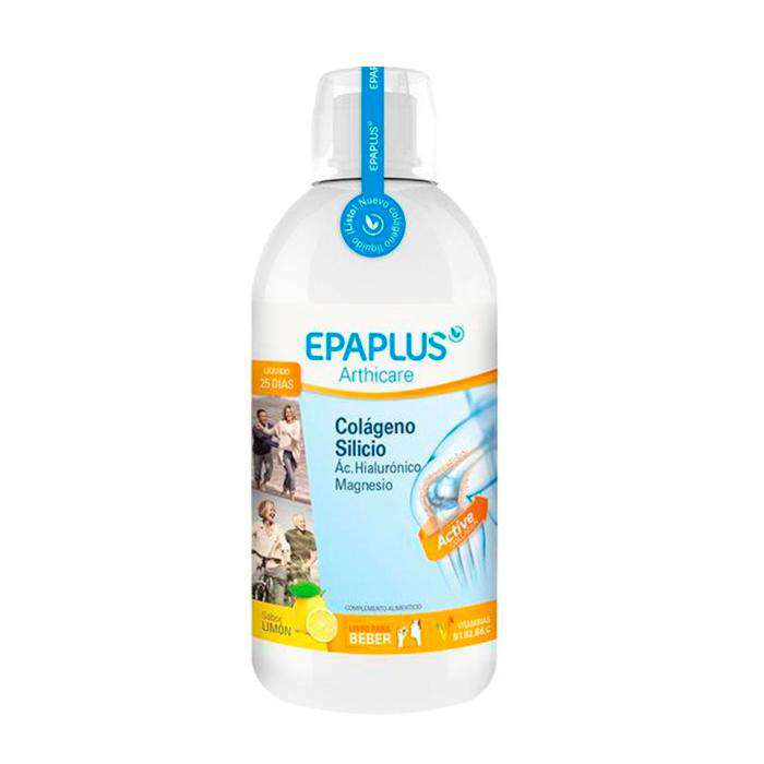 Epaplus Colágeno + Silicio + Hialurónico + Magnesio Limón 1l