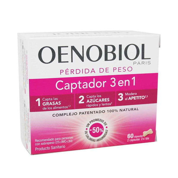Oenobiol Captador 3 En 1 60 Cápsulas