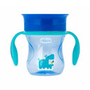 Chicco Vaso Asas Perfect Cup Azul 200ml 12M+