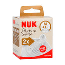 Nuk Tetina Nature Sense Mas Suave Silicona Leche Talla M 2 Unidades
