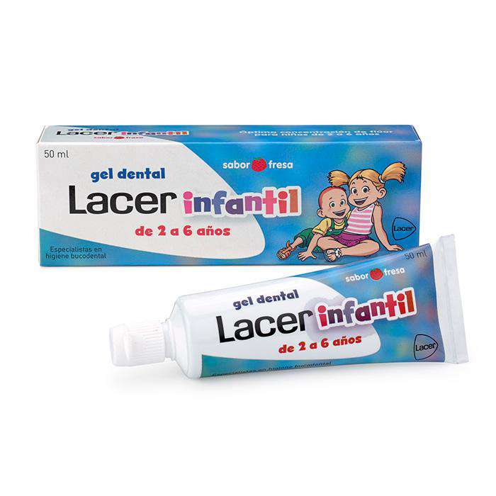 Lacer Infantil Gel Dental Fresa 75 ml