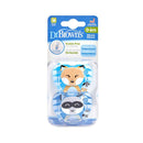 Dr. Browns Chupete Prevent Animal Azul 0-6M (1)