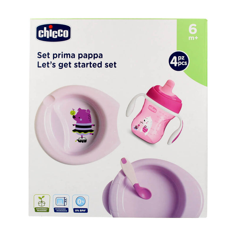 Chicco Set De Comida Niña +6 Meses