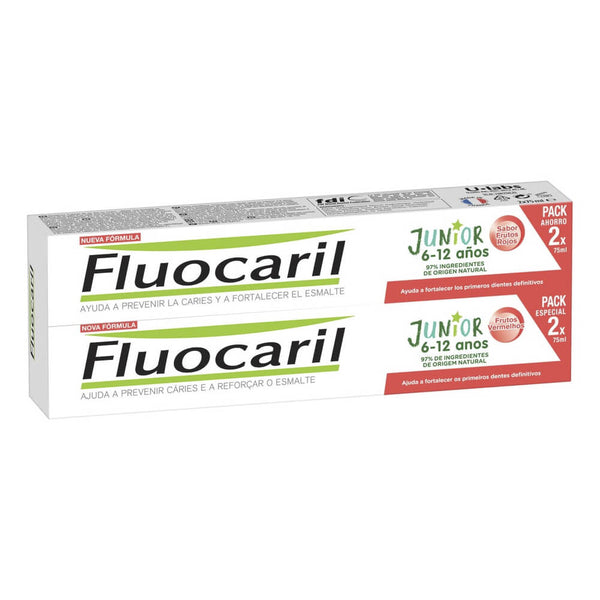 Fluocaril Junior 6-12 Años Frutos Rojos 75 ml Duplo