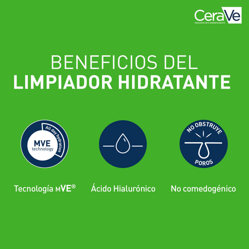 Cerave Limpiadora Hidratante 236 ml