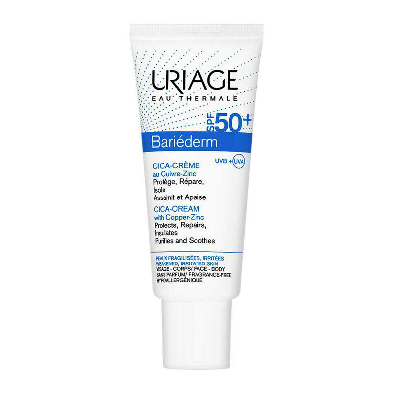 Uriage Bariederm Cica Crema Spf50+ 40 ml