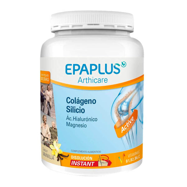Epaplus Colágeno + Silicio + Hialurónico + Magnesio Vainilla 326,8 Gr