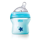 Chicco Biberón Silicona Natural Feeling Azul +0M 150 ml