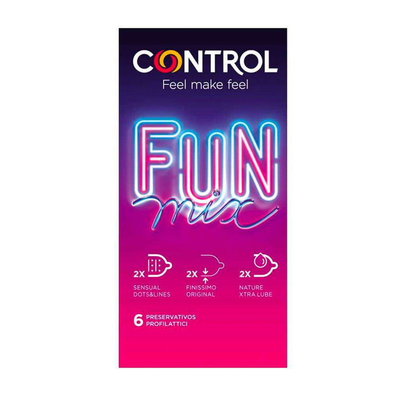 Control Fun Mix Preservativos 6 Unidades