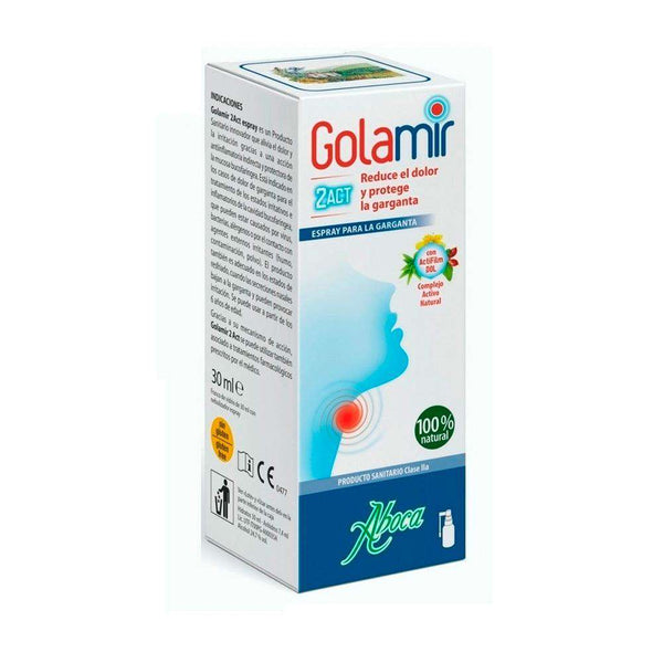 Aboca Golamir 2Act Spray Sin Alcohol 30 ml