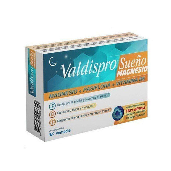 Valdispro Sueño Magnesio 40 Comprimidos