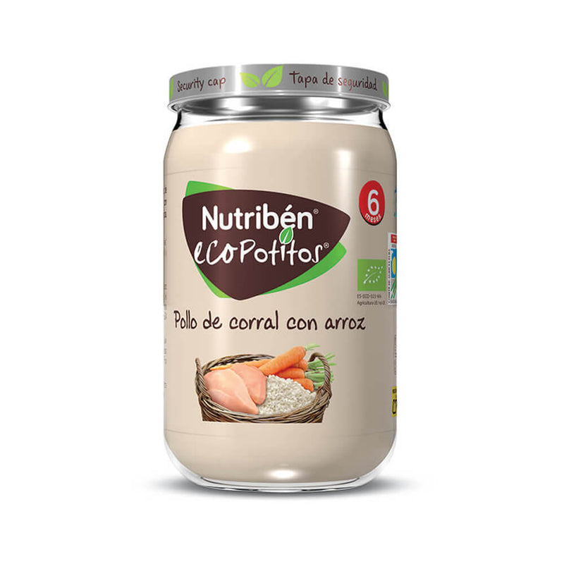 Nutribén Ecopotito Pollo Corral Arroz 325 gr