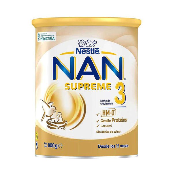 Nestlé Nan Supreme 3 Leche de Crecimiento 800 gr