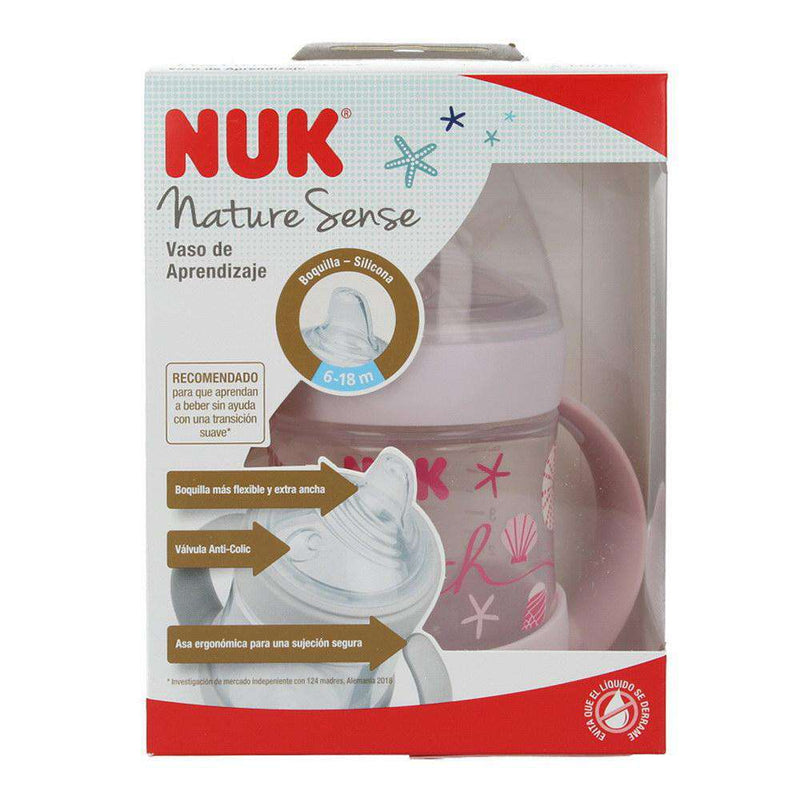 Nuk Biberón Silicona Nature Sense Beach 150 Ml