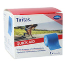 Tiritas Espuma Elastica Quick Aid Azul 6 cm X 2 metros