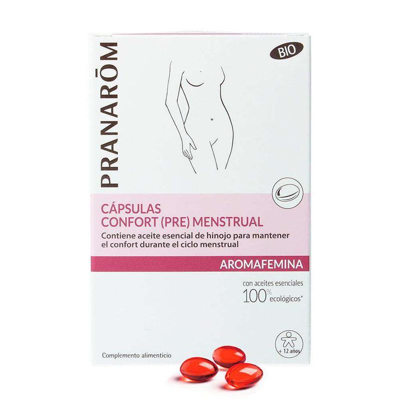 Pranarom Aromafemina Confort Pre Menstrual Cápsulas