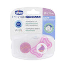 Chicco Chupete Silicona Physio Air Azul +12 M 2 Unidades (1)