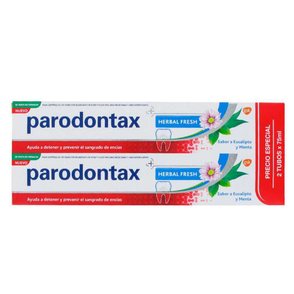 Parodontax Herbal Fresh Pasta Dental 2 x 75 ml Duplo