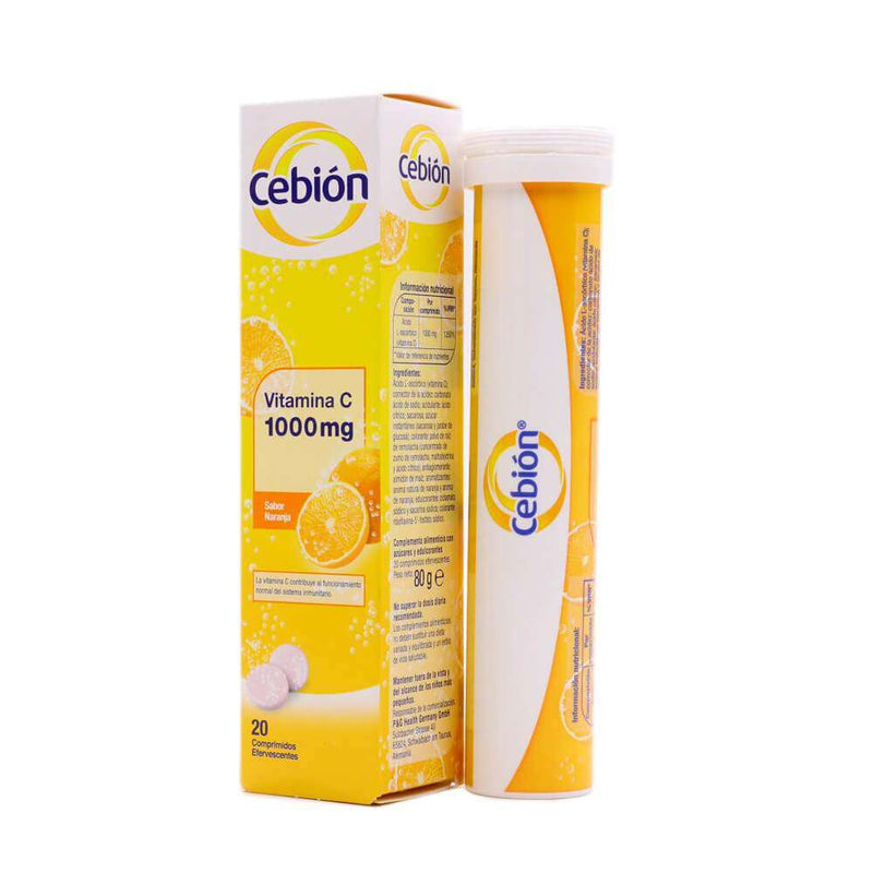 Cebión 20 Comprimidos Efervescentes