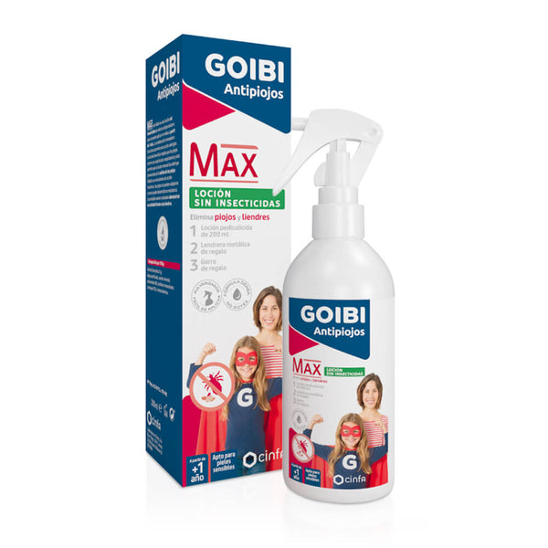 Goibi Antipiojos Max Loción Sin Insecticidas 200 ml