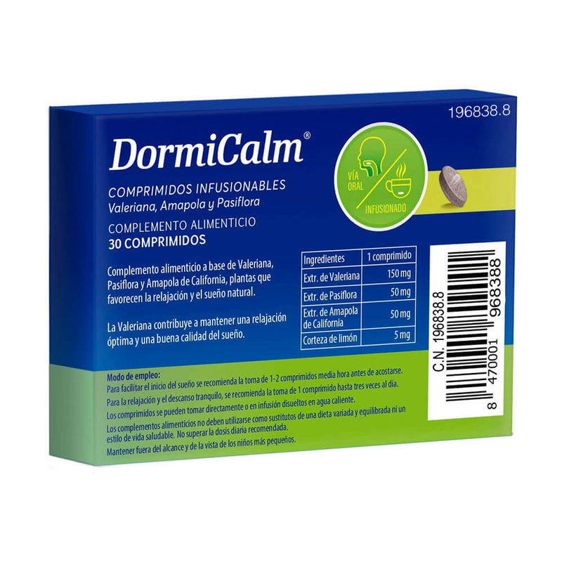 Dormicalm 30 Comprimidos Infusionables (1)