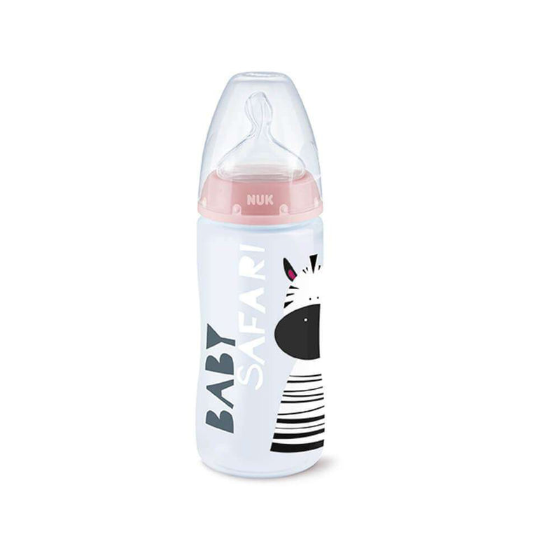 Nuk Biberón Silicona First Choice Safari Control Temperatura 0-6 Meses Tetina M 360 ml (2)