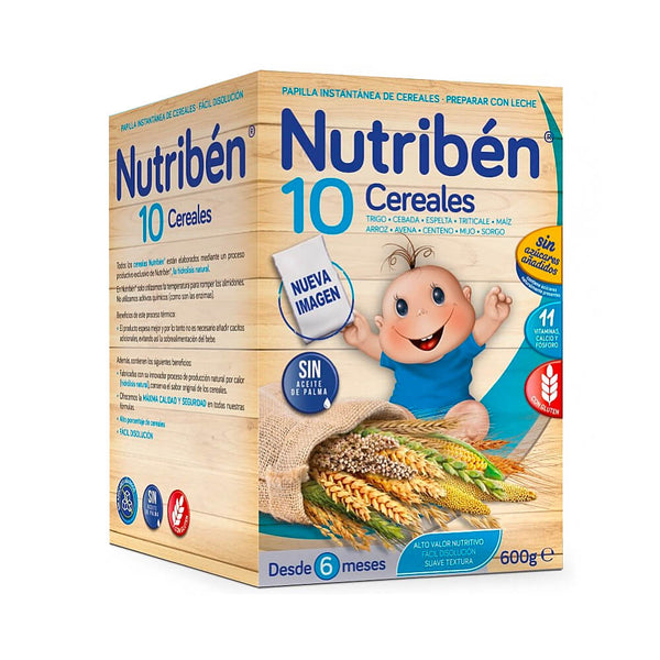 Nutribén Papilla 10 Cereales 600 G