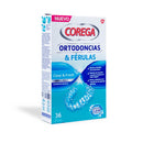 Corega Ortodoncias & Férulas 36 Tabletas Limpiadoras