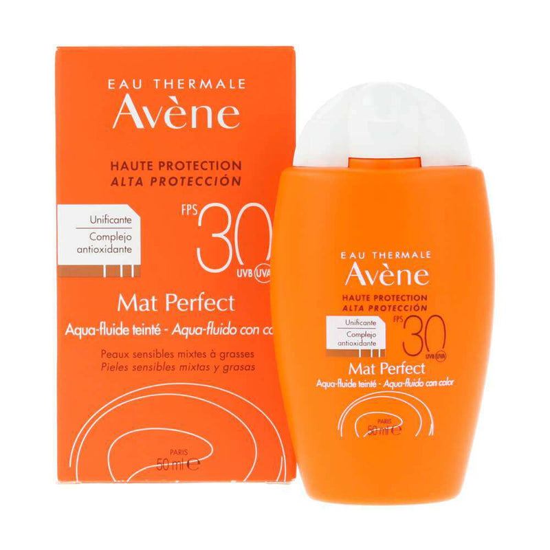 Avene Solar Spf30 Mat Perfect Acqua Fluido Color 50 ml