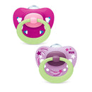 Nuk Chupete Silicona Signature Night 0-6M 2U