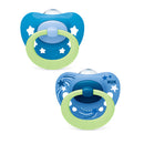 Nuk Chupete Silicona Signature Night 0-6M 2U