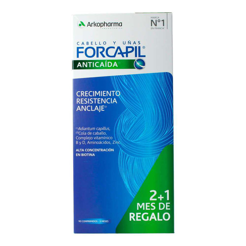 Arkopharma Forcapil Anticaída 90 Comprimidos Triplo