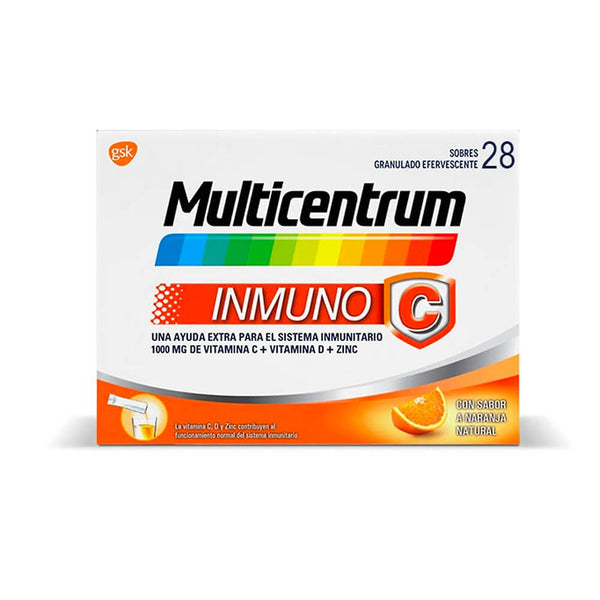 Multicentrum Inmuno Sabor Naranja 28 Sobres