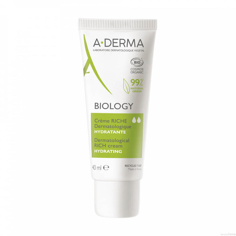 Aderma Biology Crema Rica Hidratante 40 ml