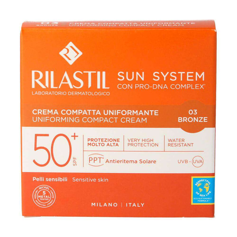 Rilastil Sun System Spf50+ Compacto Color Nº03 Bronze (1)