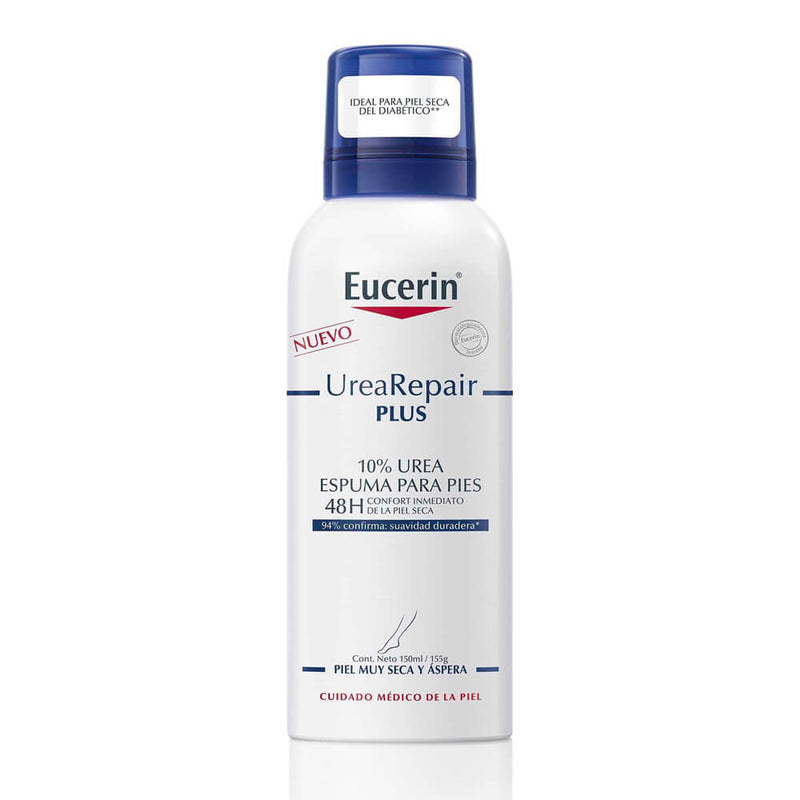 Eucerin Urearepair Plus 10% Urea Espuma Para Pies 150 ml