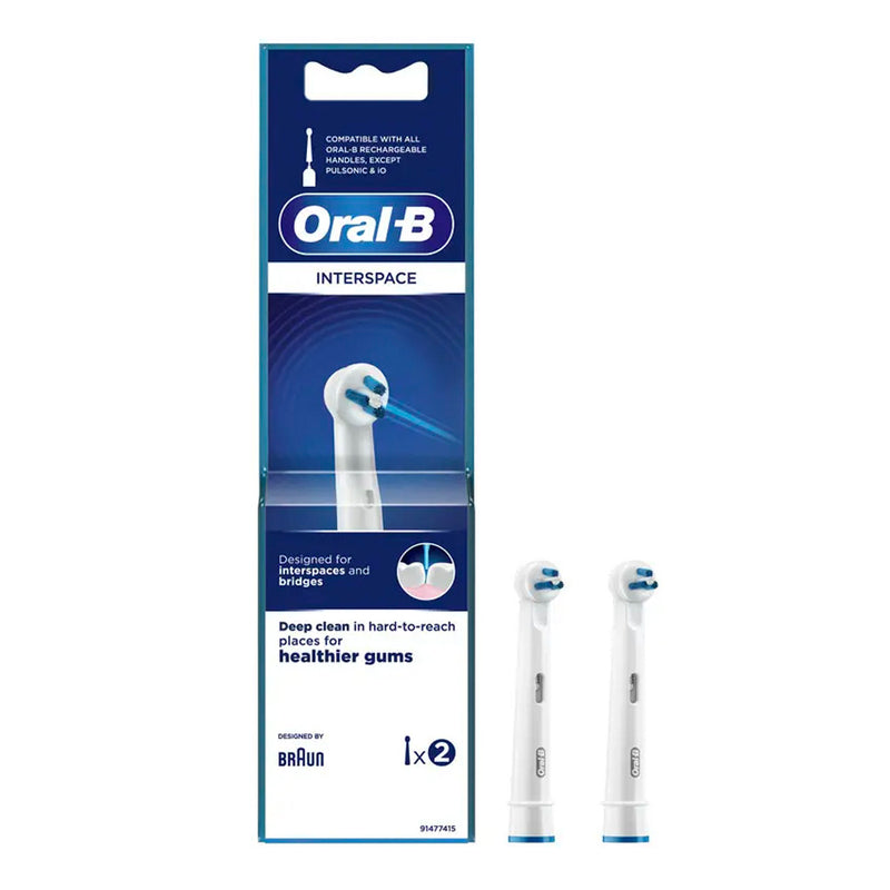 Oral B Recambio Cepillo Eléctrico Interspace 2 Cabezales